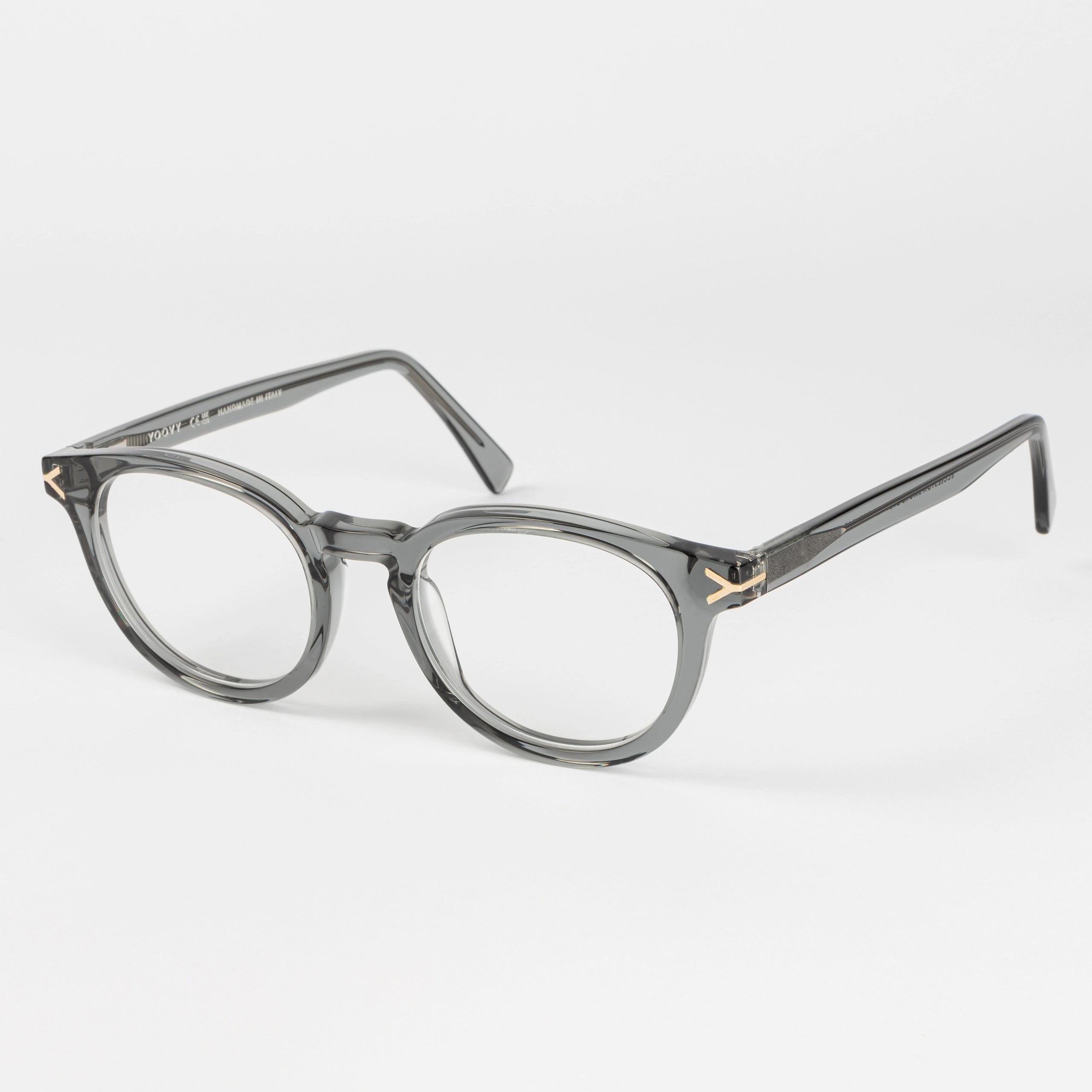 Eccleston Spectacles in Smoke Grey