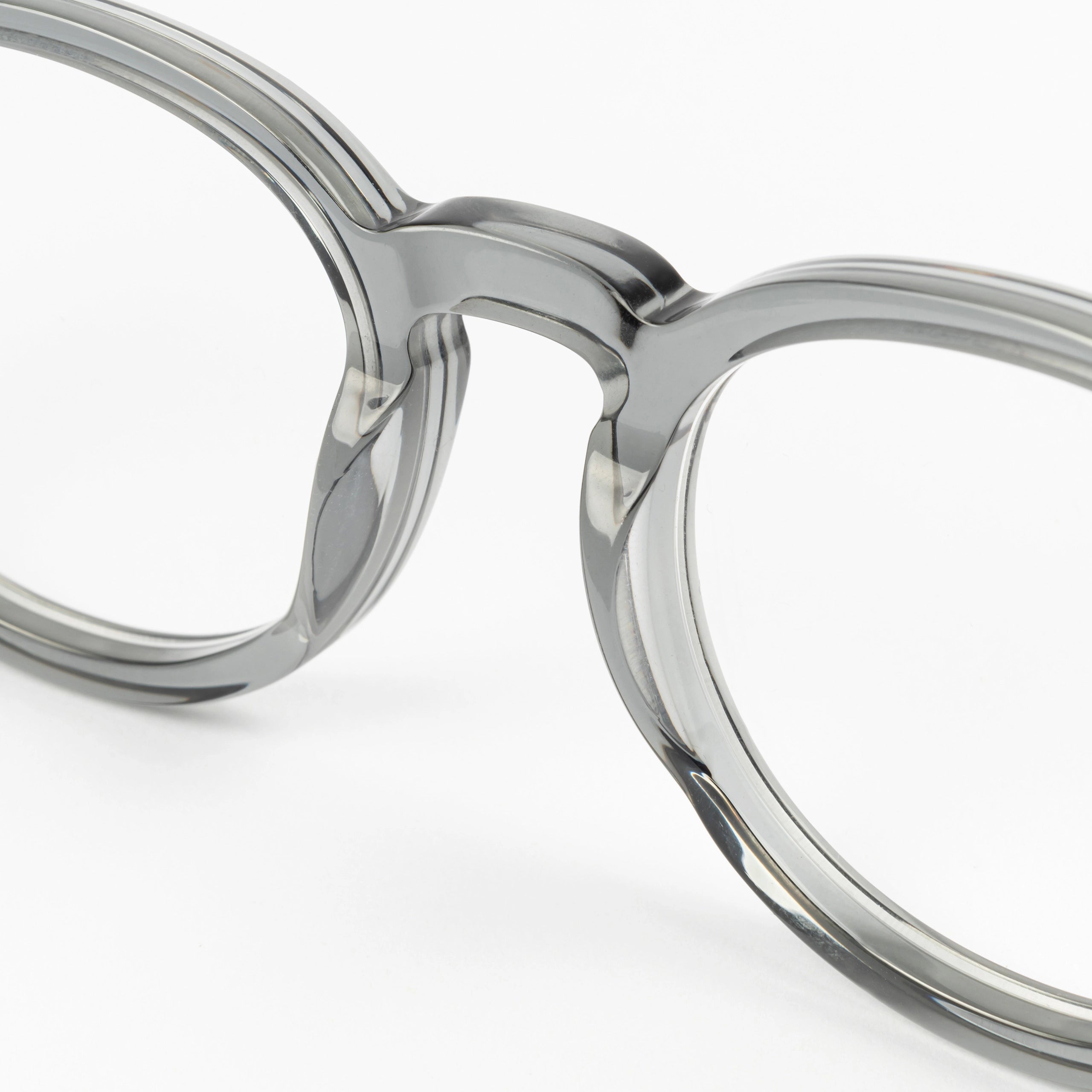 Eccleston Spectacles in Smoke Grey
