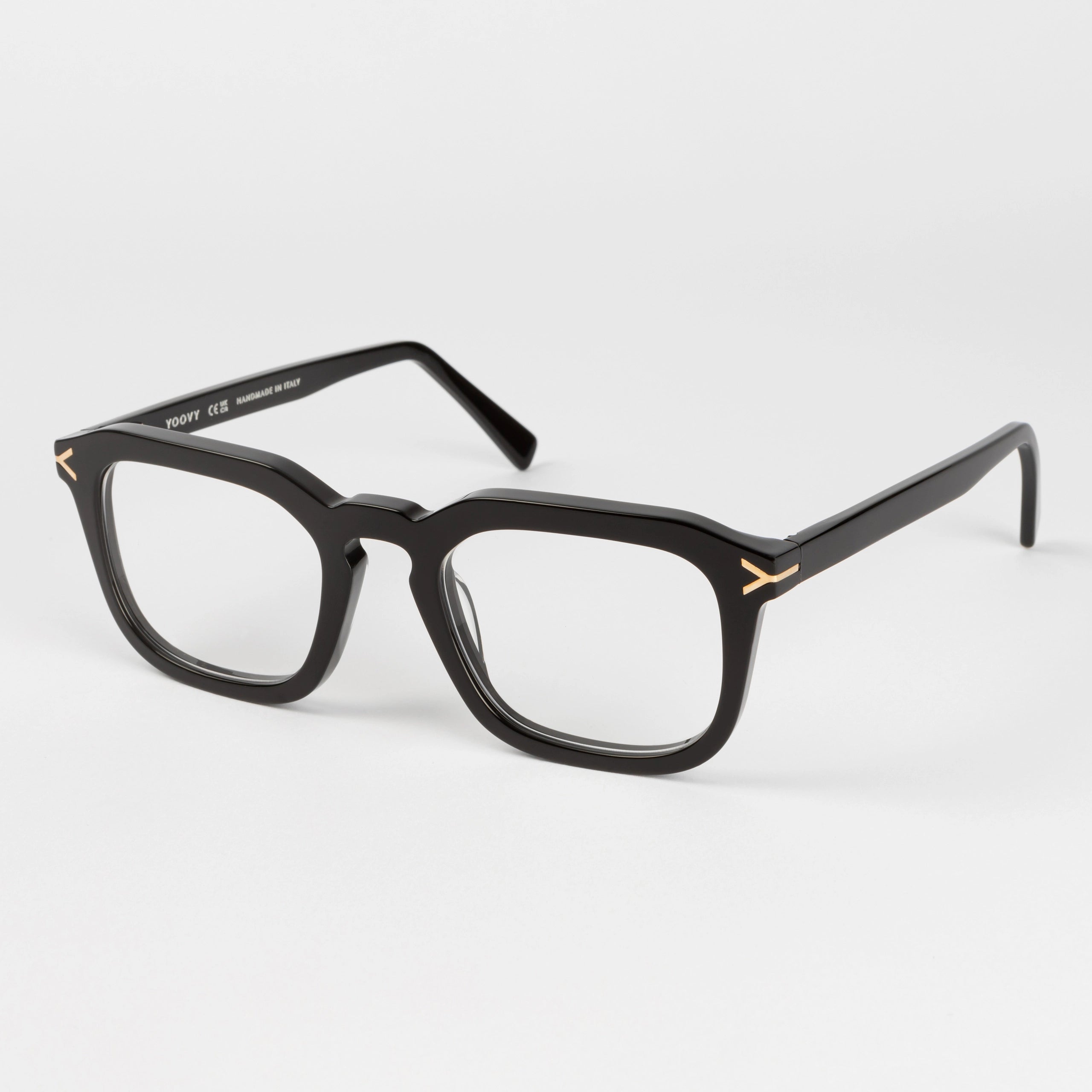 Bentham Spectacles in Black