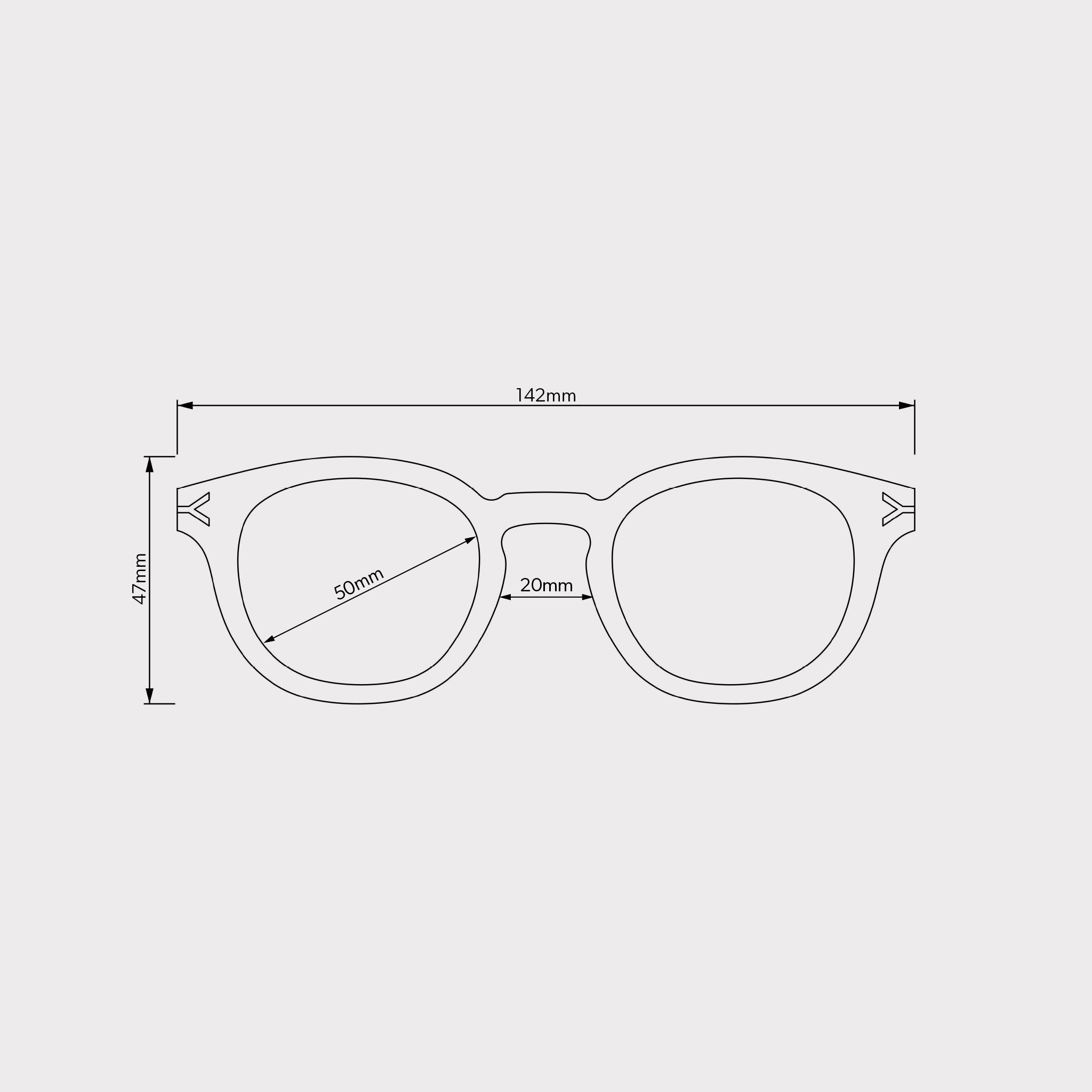Spectacles Dimensions Eccleston Spectacles in Tortoise – YOOVY